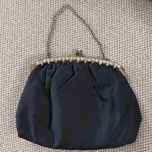 Vintage Black Evening Purse